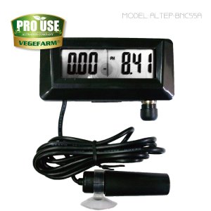 画像4: BNC式 EC&pH コンボメーター 0.00-14.00pH/0-19.99mS/cm　ALTEP-BNC55A 常時計測/AC100V