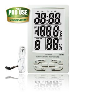 画像3: 大画面 デジタル 温度＆湿度計 マルチメーター 外部端子付 自動記録
