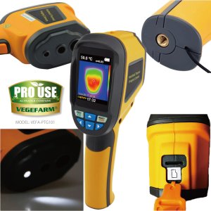 画像8: 赤外線サーモグラフィー カメラ 放射温度計 VEFA-PTG101 vegefarm