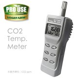 画像: CO2濃度 / RH 測定 AZ-77535 二酸化炭素計測器 / 相対湿度計 vegefarm
