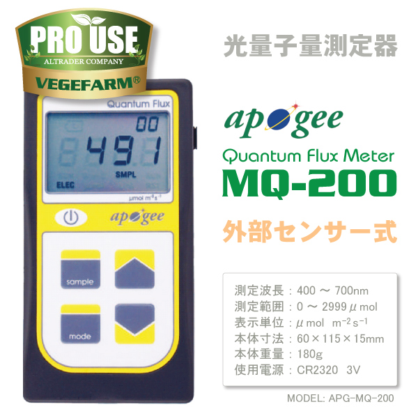 画像: 光量子計Apogee MQ-200　次回入庫予定について