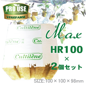 画像2: Cultilene ロックウール ブロック MAX HR100×2個セット 100×100×98mm カルチレン社
